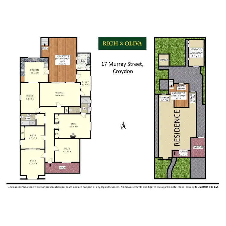 Floorplan of Homely house listing, 17 Murray Street, Croydon NSW 2132