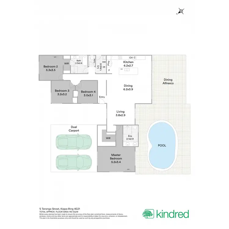 Floorplan of Homely house listing, 5 Taronga Street, Kippa-ring QLD 4021