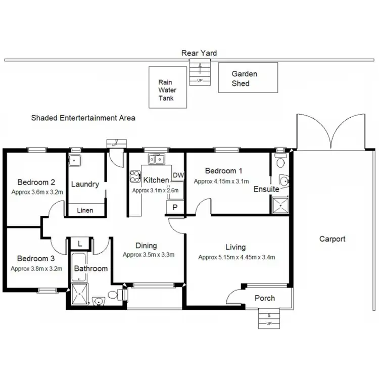 Floorplan of Homely house listing, 26 Cummins Street, Port Augusta SA 5700