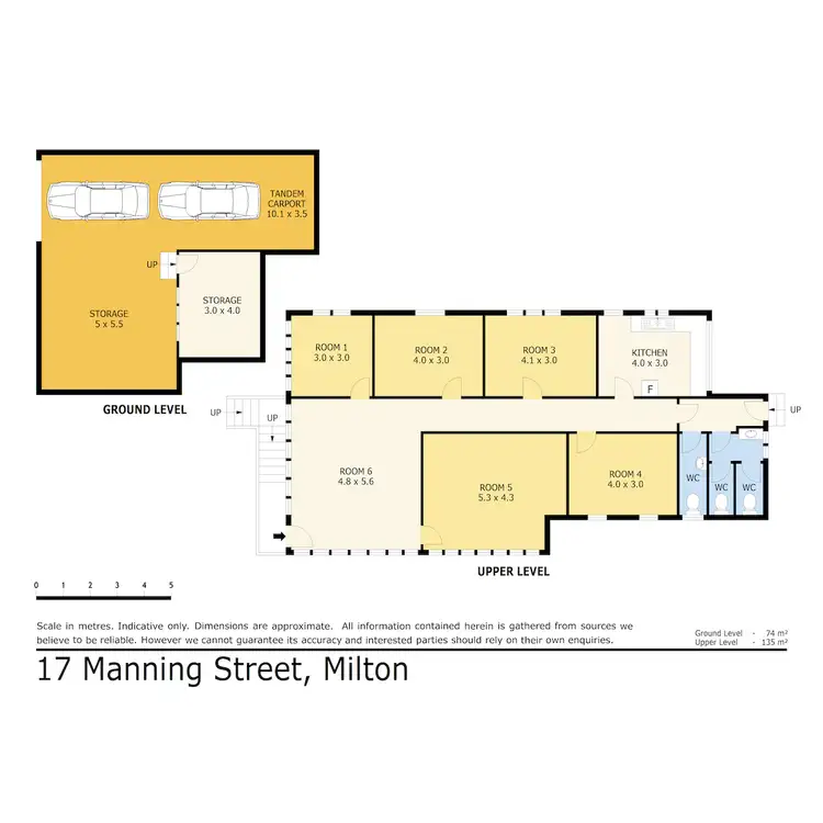 Floorplan of Homely house listing, 17 Manning Street, Milton QLD 4064