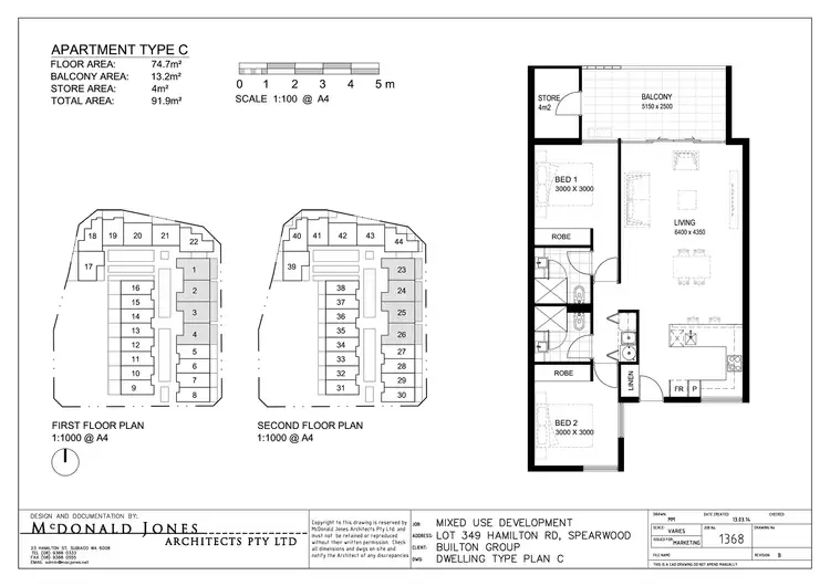 Floorplan of Homely unit listing, 23/15 Pallett Avenue, Spearwood WA 6163