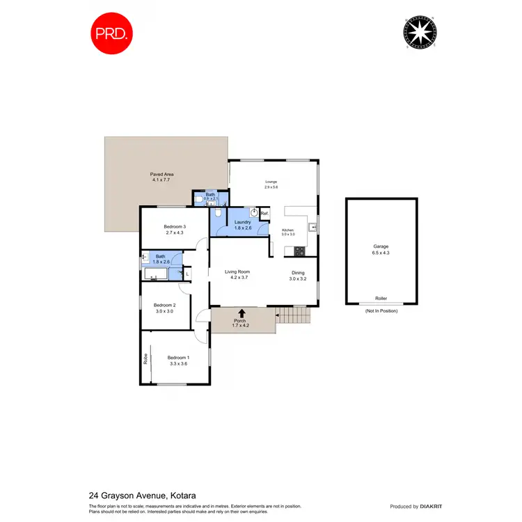 Floorplan of Homely house listing, 24 Grayson Avenue, Kotara NSW 2289