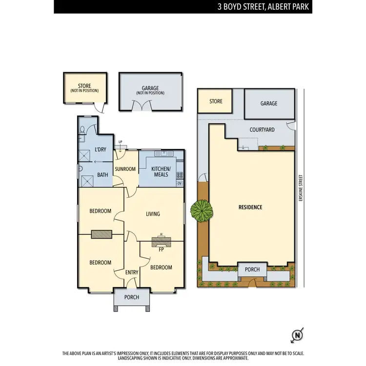 Floorplan of Homely house listing, 3 Boyd Street, Albert Park VIC 3206