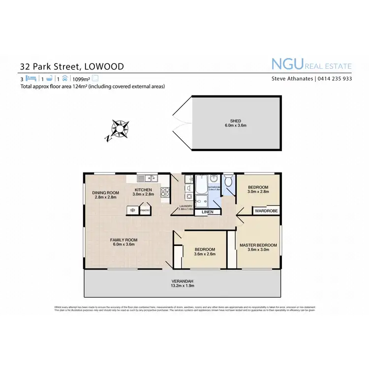 Floorplan of Homely house listing, 32 Park Street, Lowood QLD 4311