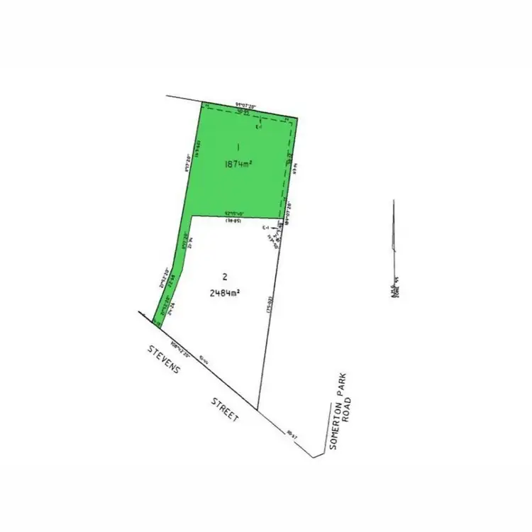 Floorplan of Homely land listing, 95 Stevens Street, Sale VIC 3850
