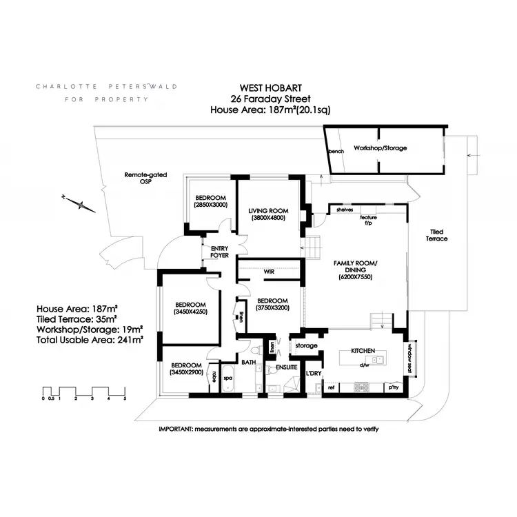Floorplan of Homely house listing, 26 Faraday Street, West Hobart TAS 7000
