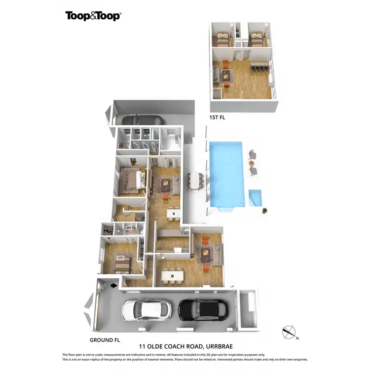 Floorplan of Homely house listing, 11 Olde Coach Road, Urrbrae SA 5064