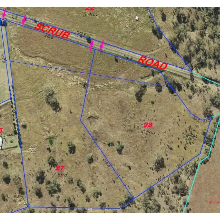Floorplan of Homely land listing, LOT 27 Oaky Scrub Road, Innisplain QLD 4285