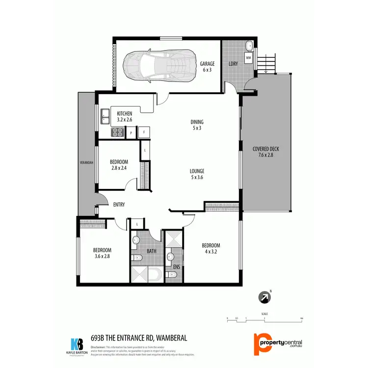 Floorplan of Homely villa listing, 2/693 The Entrance Road, Wamberal NSW 2260