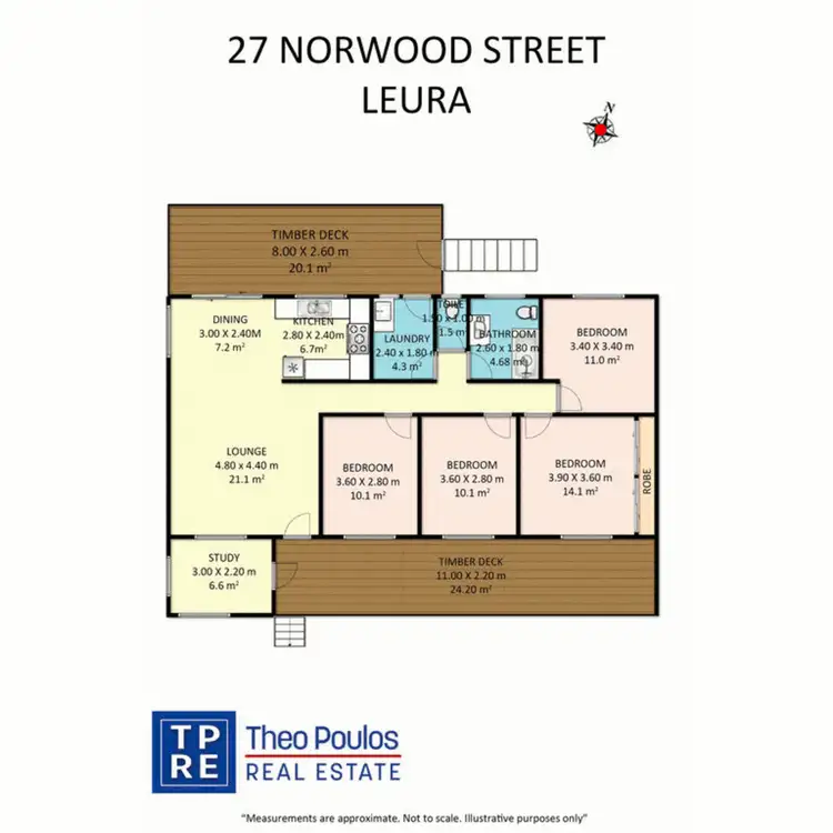 Floorplan of Homely house listing, 27 Norwood Street, Leura NSW 2780