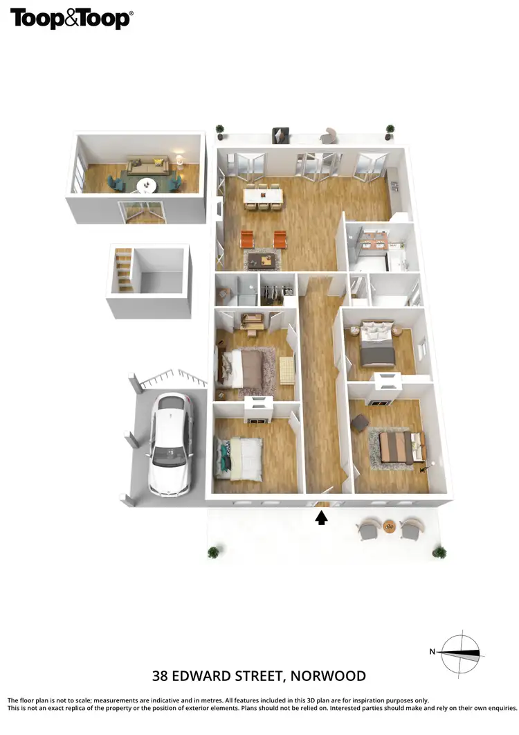 Floorplan of Homely house listing, 38 Edward Street, Norwood SA 5067