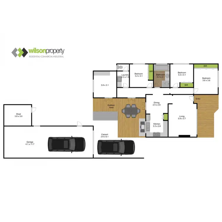 Floorplan of Homely house listing, 11 Firmin Road, Churchill VIC 3842