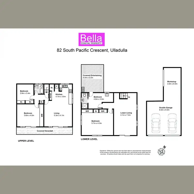 Floorplan of Homely house listing, 82 South Pacific Crescent, Ulladulla NSW 2539