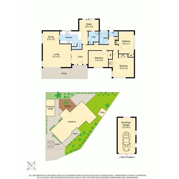Floorplan of Homely house listing, 4 Karma Court, Frankston VIC 3199