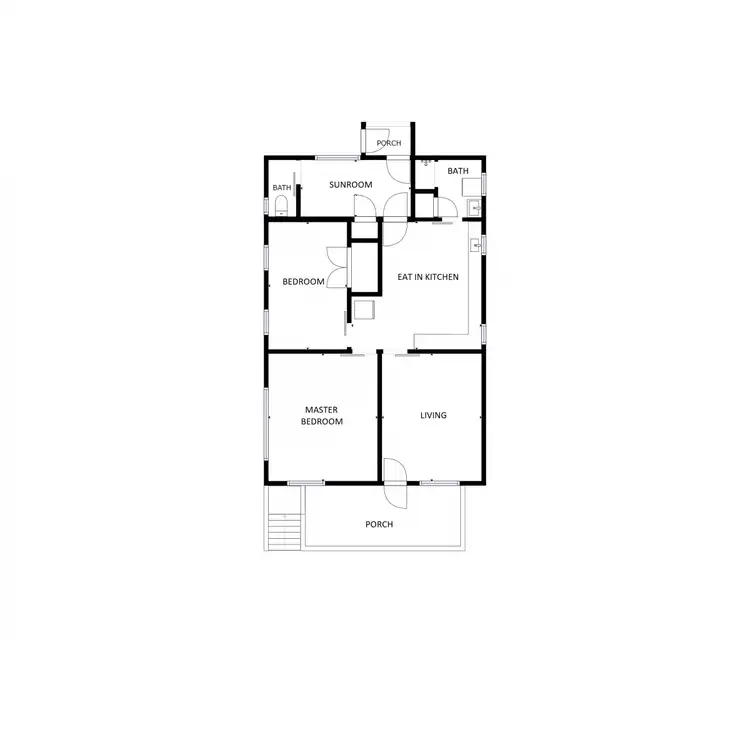 Floorplan of Homely house listing, 13 Railway Avenue, Yackandandah VIC 3749
