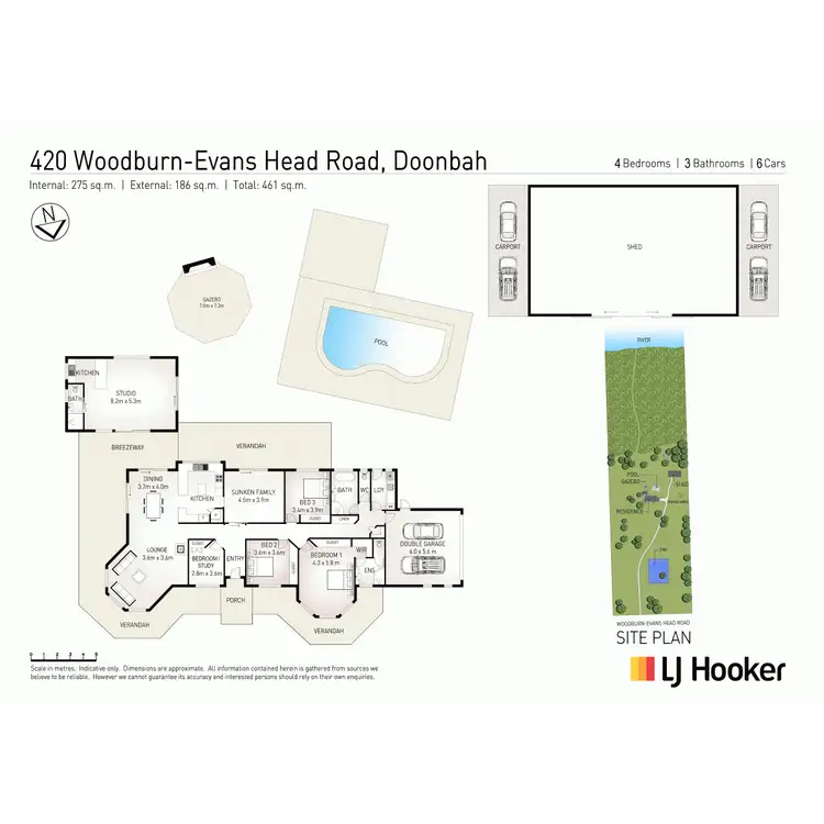 Floorplan of Homely rural property listing, 420 Woodburn Evans Head Road, Doonbah NSW 2473