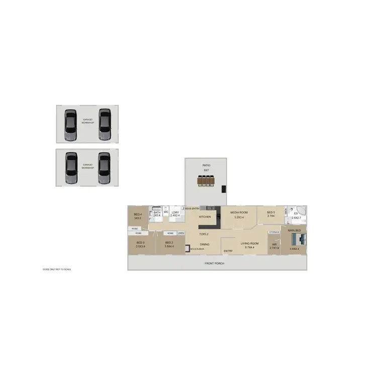 Floorplan of Homely house listing, 140 Kelly Road, Silverdale QLD 4307