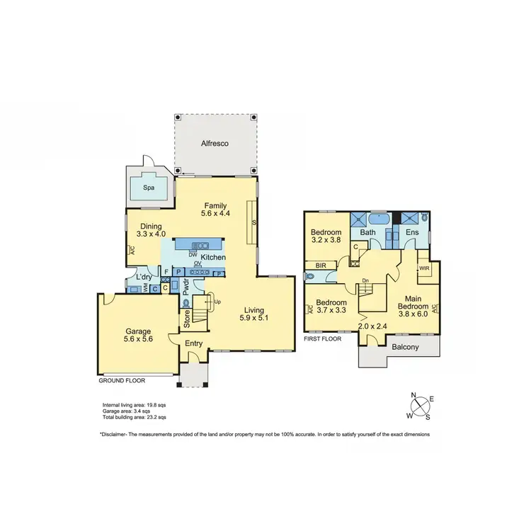 Floorplan of Homely house listing, 7 Bruarong Crescent, Frankston South VIC 3199
