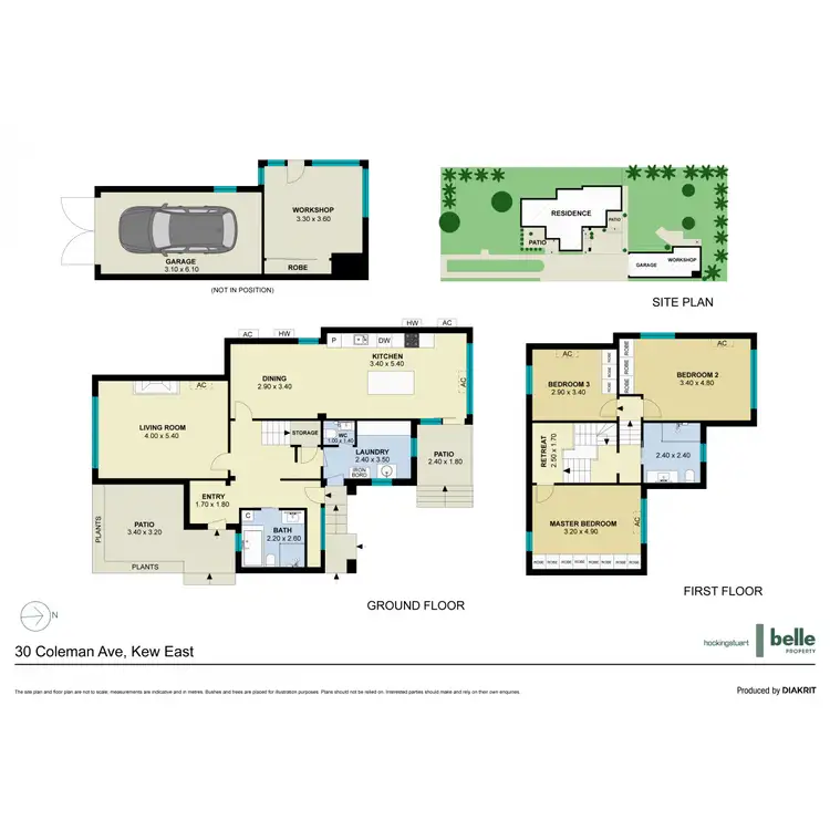 Floorplan of Homely house listing, 30 Coleman Avenue, Kew East VIC 3102