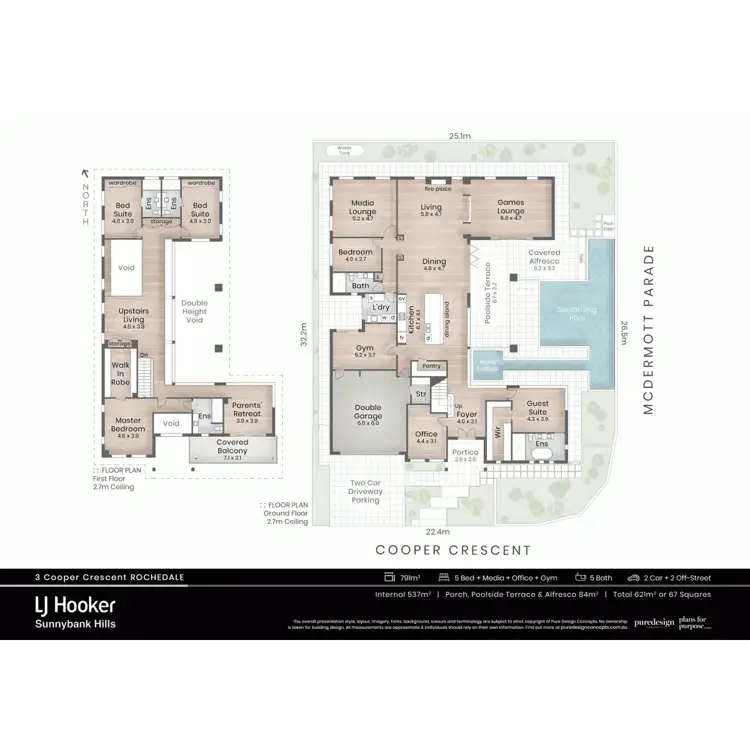 Floorplan of Homely house listing, 3 Cooper Crescent, Rochedale QLD 4123