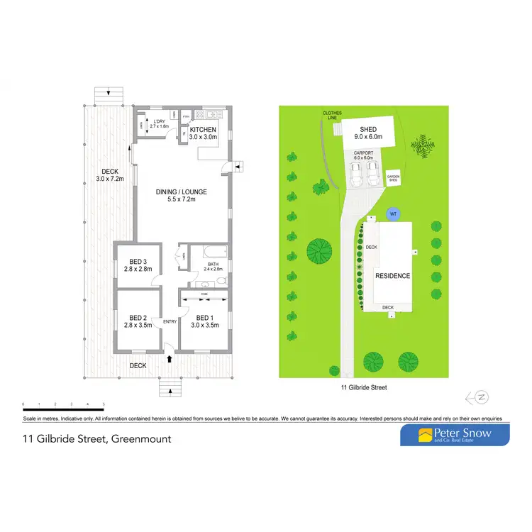 Floorplan of Homely house listing, 11 Gilbride Street, Greenmount QLD 4359