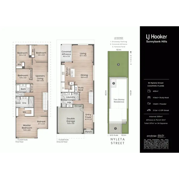 Floorplan of Homely house listing, 54 Nyleta Street, Coopers Plains QLD 4108