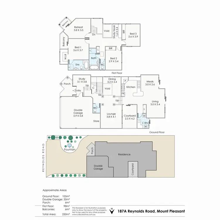 Floorplan of Homely house listing, 187A Reynolds Road, Mount Pleasant WA 6153