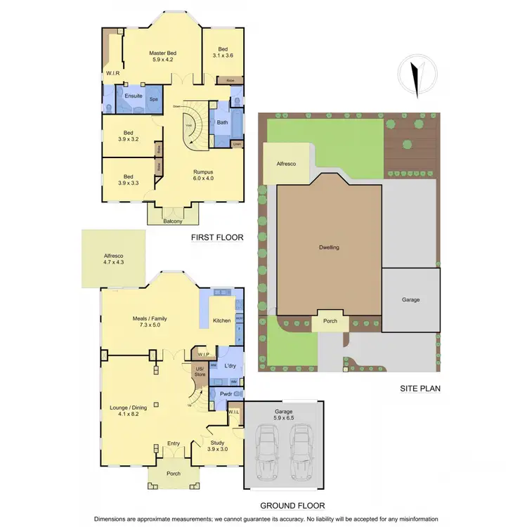 Floorplan of Homely house listing, 6 Joelson Avenue, Scoresby VIC 3179