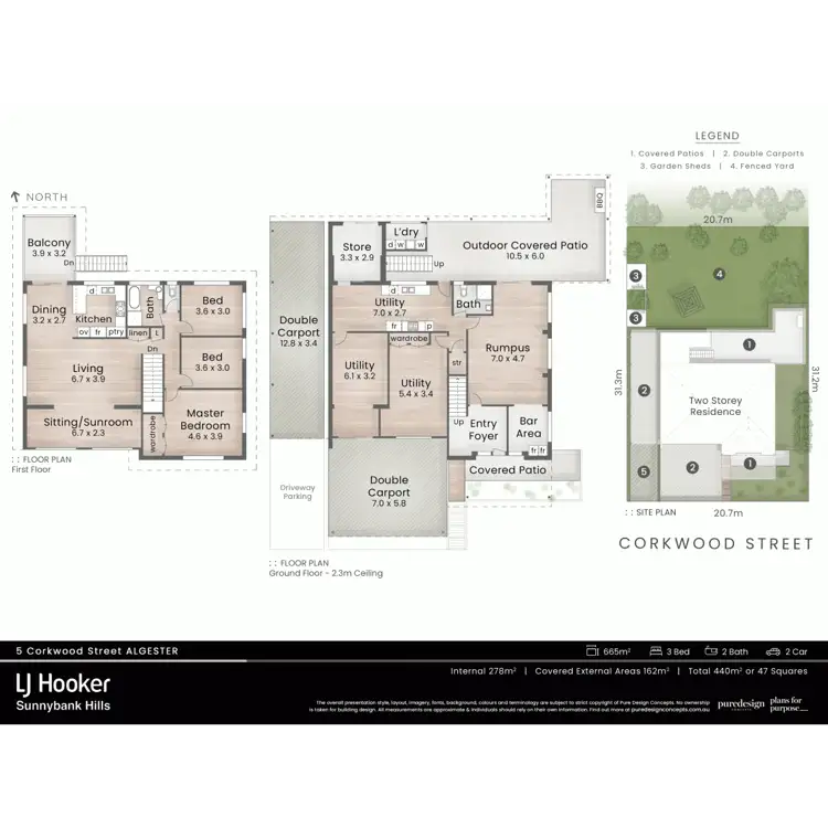 Floorplan of Homely house listing, 5 Corkwood Street, Algester QLD 4115