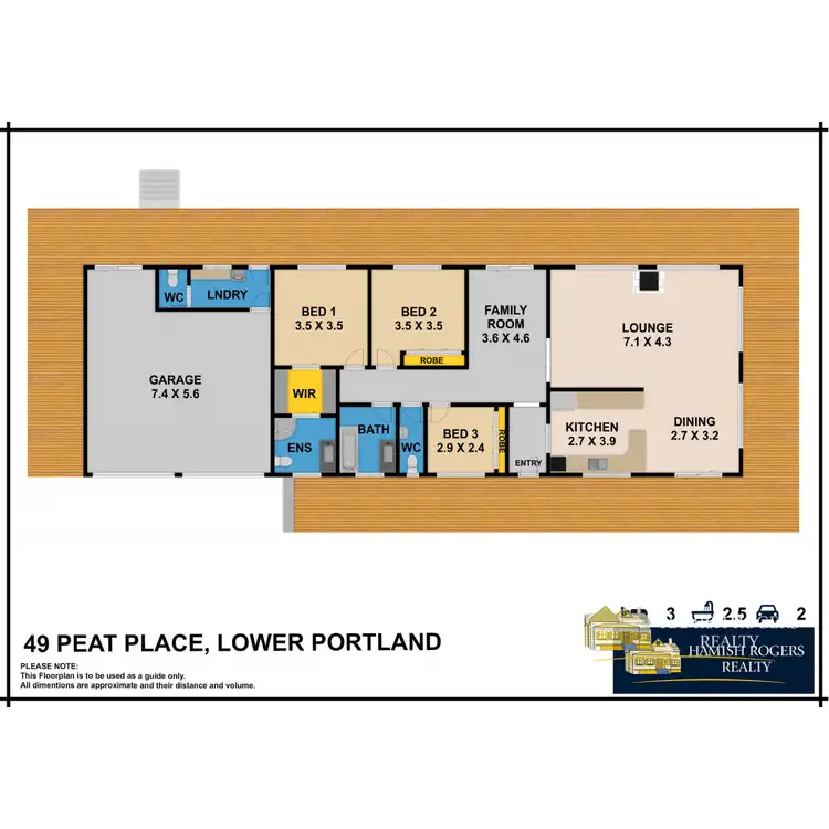 Floorplan of Homely rural property listing, 49 Peat Place, Lower Portland NSW 2756