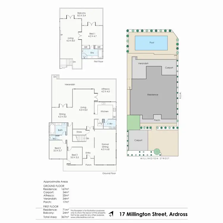 Floorplan of Homely house listing, 17 Millington Street, Ardross WA 6153