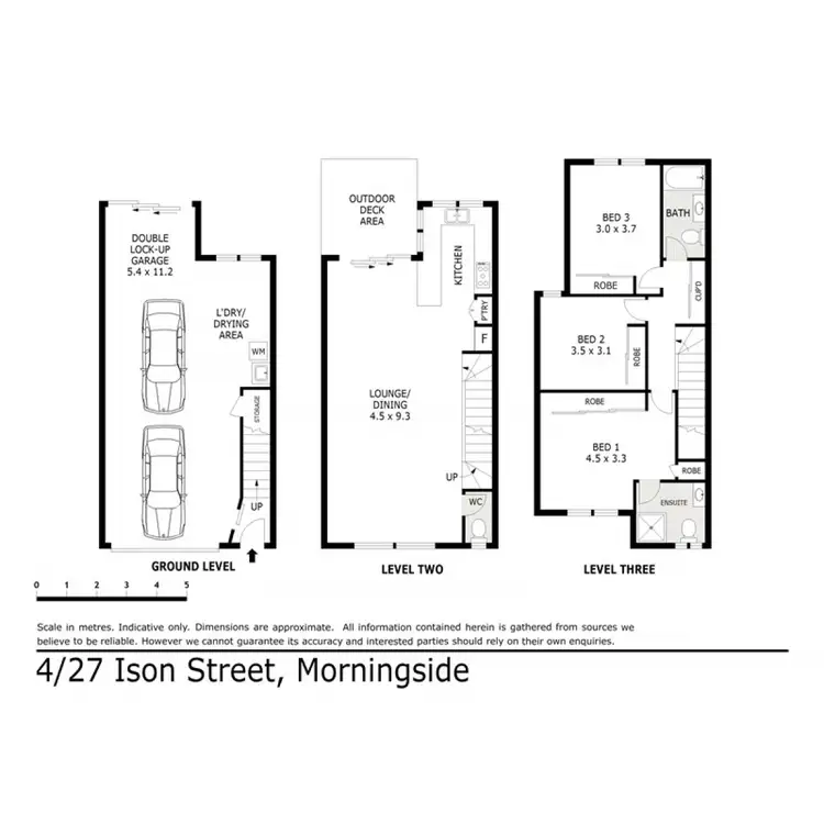 Floorplan of Homely townhouse listing, 4/27 Ison Street, Morningside QLD 4170