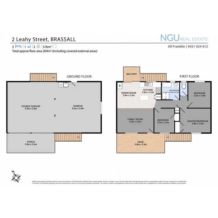 Floorplan of Homely house listing, 2 Leahy Street, Brassall QLD 4305