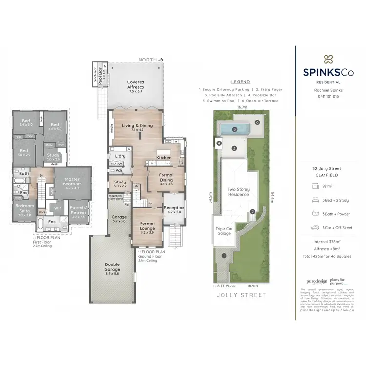 Floorplan of Homely house listing, 32 Jolly Street, Clayfield QLD 4011