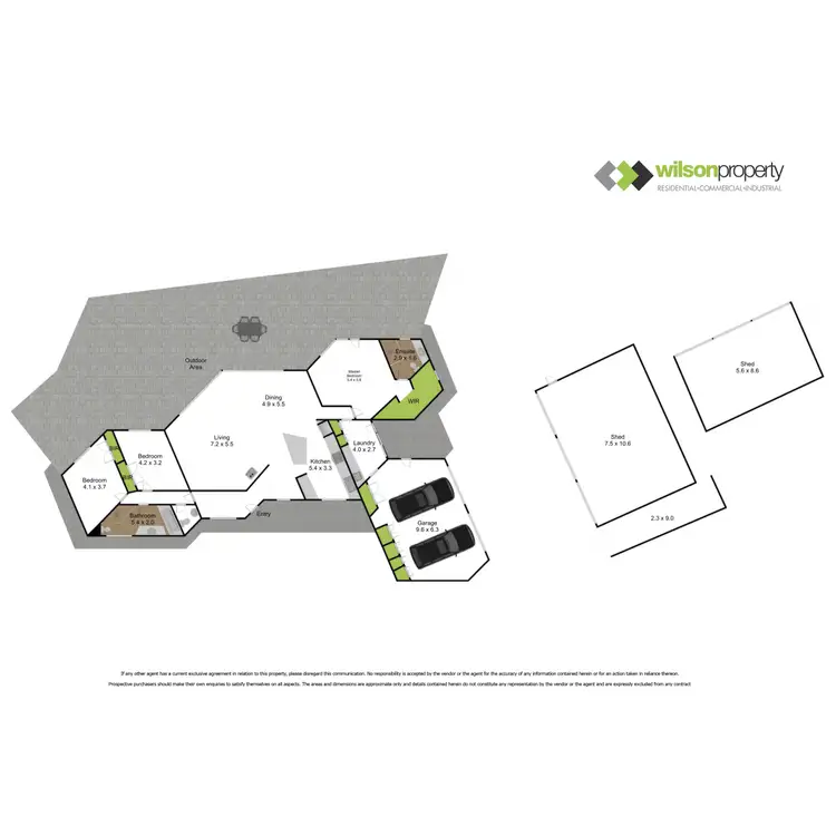 Floorplan of Homely rural property listing, 265 Old Callignee Road, Callignee VIC 3844
