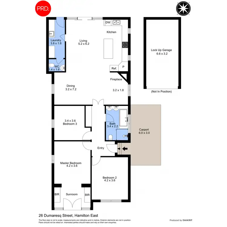 Floorplan of Homely house listing, 26 Dumaresq Street, Hamilton East NSW 2303