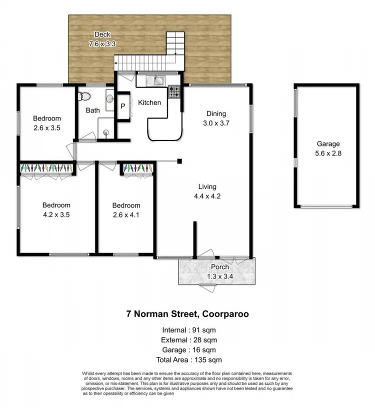 Floorplan of Homely house listing, 7 Norman Street, Coorparoo QLD 4151