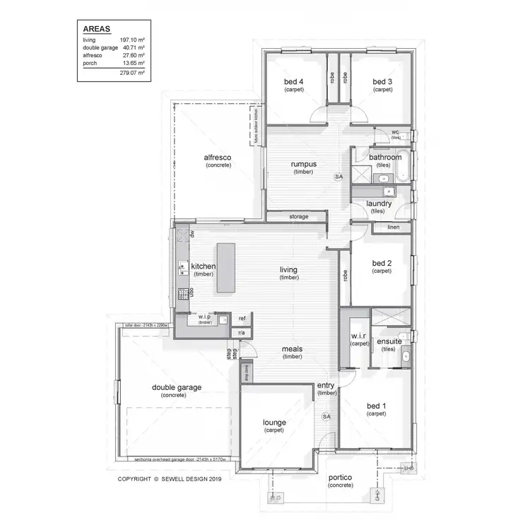 Floorplan of Homely house listing, 17 Bennelong Crescent, Lloyd NSW 2650