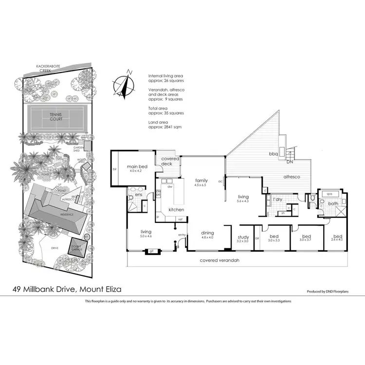 Floorplan of Homely house listing, 49 Millbank Drive, Mount Eliza VIC 3930