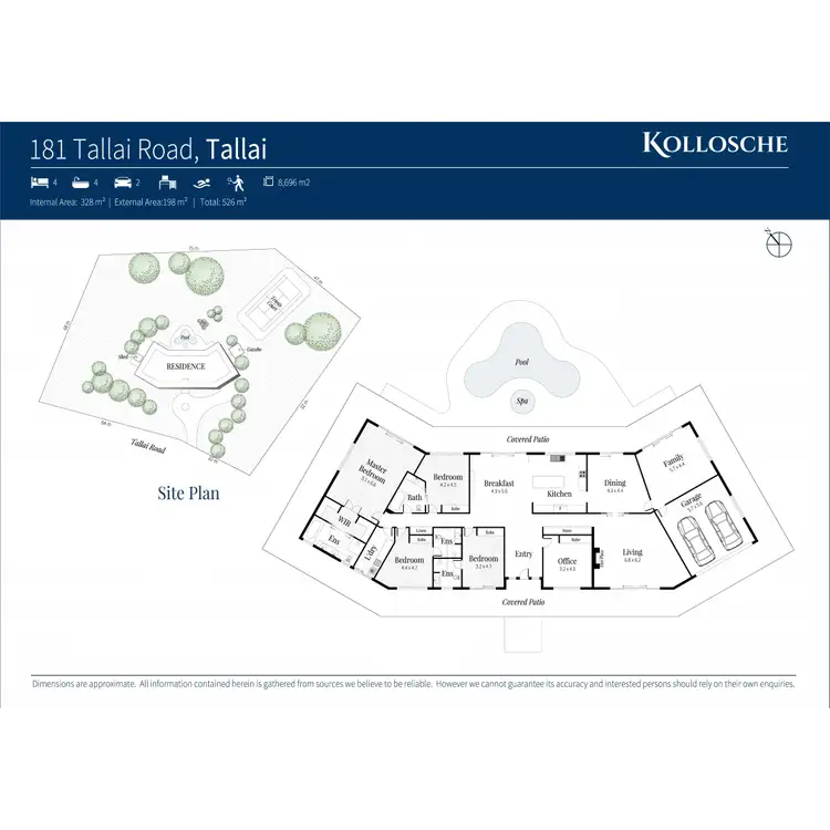 Floorplan of Homely house listing, 181 Tallai Road, Tallai QLD 4213