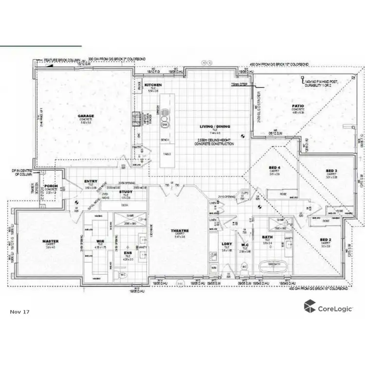Floorplan of Homely house listing, 3 Corimba Parade, Boyne Island QLD 4680