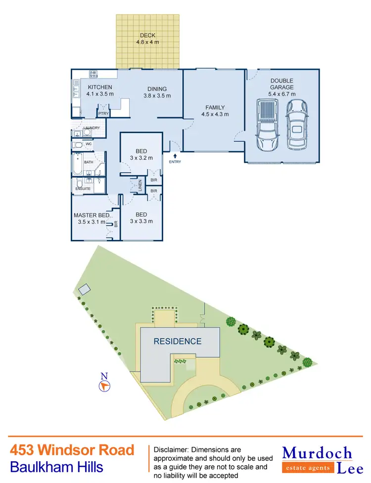 Floorplan of Homely house listing, 453 Windsor Road, Baulkham Hills NSW 2153