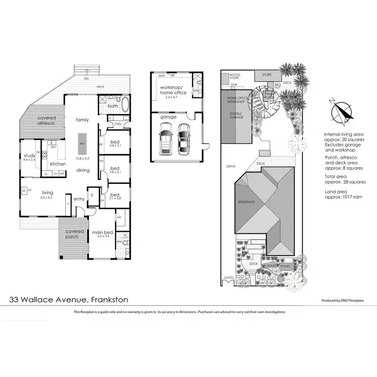 Floorplan of Homely house listing, 33 Wallace Avenue, Frankston VIC 3199