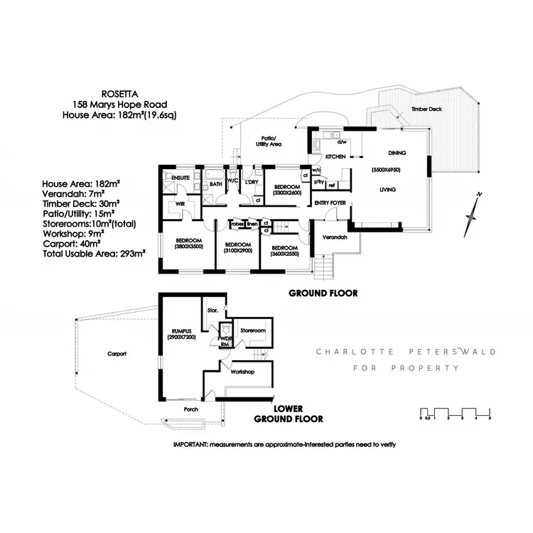 Floorplan of Homely house listing, 158 Marys Hope Road, Rosetta TAS 7010