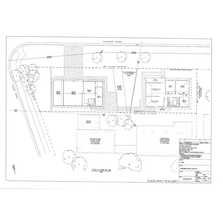 Floorplan of Homely house listing, 2A Richardson Avenue, Boat Harbour NSW 2316