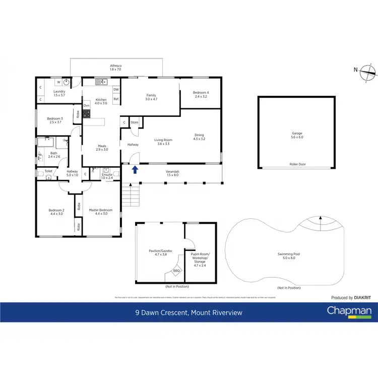Floorplan of Homely house listing, 9 Dawn Crescent, Mount Riverview NSW 2774