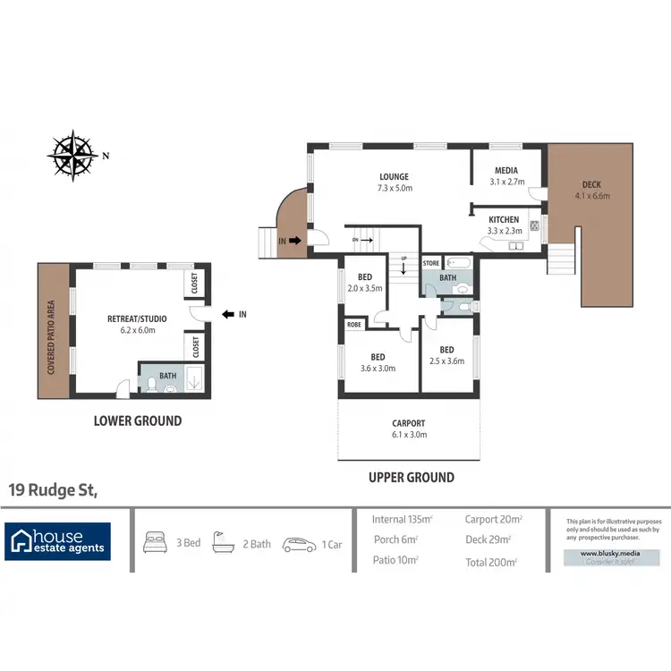 Floorplan of Homely house listing, 19 Rudge Street, Woodridge QLD 4114