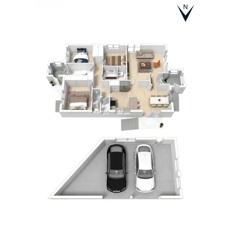Floorplan of Homely house listing, 18 Dromana Parade, Safety Beach VIC 3936