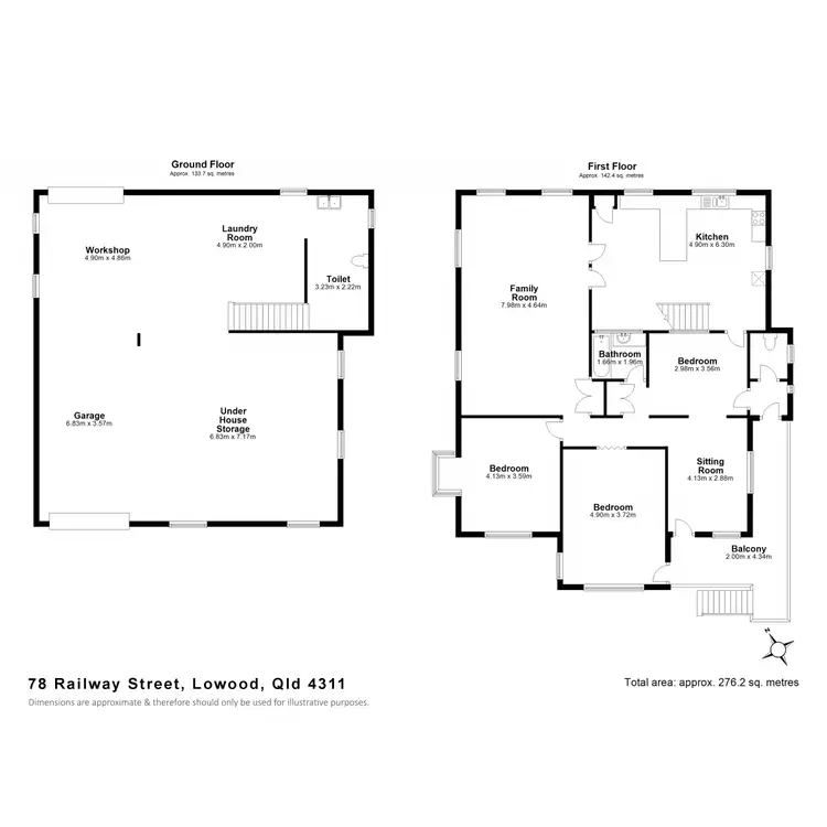 Floorplan of Homely house listing, 78 Railway Street, Lowood QLD 4311