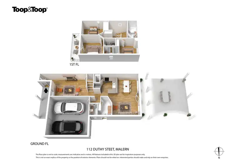 Floorplan of Homely house listing, 112 Duthy Street, Malvern SA 5061